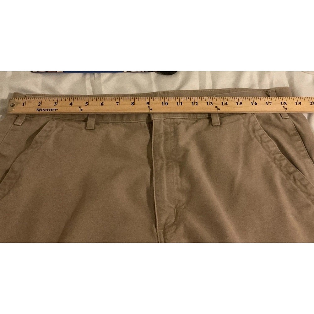 Carhartt Men's Dark Tan Khaki Carpenter Pants, Size 38 X 32 Relaxed Fit - Picture 6 of 11